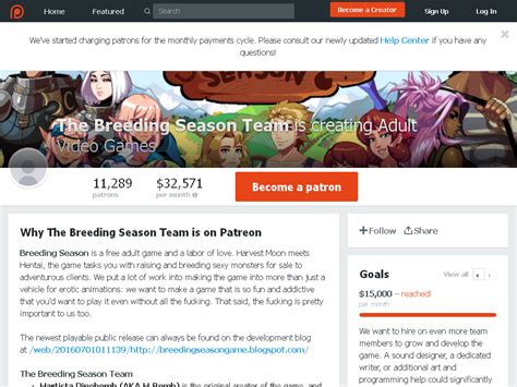 DuoDevelopers creating Adult Games Patreon