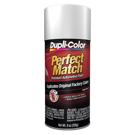 Dupli-Color Perfect Match 8 Ounce White Spray Paint