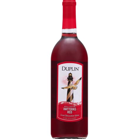Duplin wine north carolina. Rating: $8.99. In stock. SKU. 1102945. Enjoy a burst of flavor on your palate with this sweet red wine that has a clean finish. Carolina Red is a sweet red wine made from late harvest Muscadine Grapes. Duplin Winery’s Carolina Red is a sentimental favorite and velvety sweet with a clean finish. Dry Sweet. 