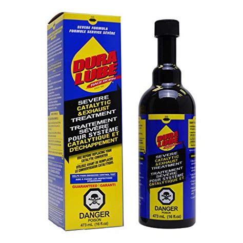 Dura lube catalytic converter cleaner. Dura Lube Severe Catalytic and Exhaust Treatment Cleaner Fuel Additive, 16 fl. oz., (PN: HL-402409) 4.0 out of 5 stars 4,582. 2K+ bought in past month. ... Auto Parts Catalytic Converter Cleaner Engine Boost Up Cleaner Fuel System Treatment Additive for Gasoline & Diesel Car Truck. 3.4 out of 5 stars 37. $19.99 $ 19. 99. 