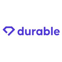 Durable co. About Durable. Information written by the company. Durable is an AI website builder and small business platform that literally gets your business online in 3 clicks. You can generate a fully designed website with copy, images, and a contact form in under a minute. You can effortlessly customize your site with simple editing tools, multiple ... 
