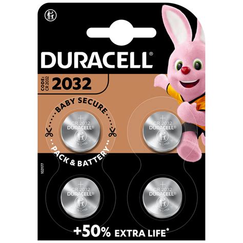 Duracell 2032 battery, CR2032 3v Lithium Coin Battery, 4 …