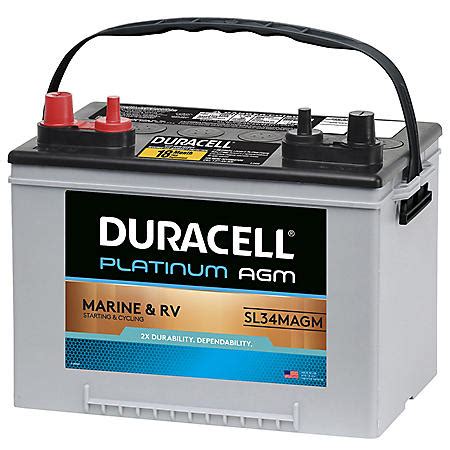 Duracell Ultra Platinum 12v Agm Deep Cycle Marine Battery, FOR CARS WITH  START/STOPP FUNCTION ANDBRAKE ENERGY RECUPERATION.