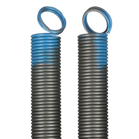 Oct 29, 2020. This DURA-LIFT heavy duty extension garage door spring for 110 lbs. 7 ft. tall garage doors is an extension spring replacement for broken sectional garage door extension springs. All springs are coated for corrosion resistance and clean handling. 100 lbs. weight capacity - spring for 100 lbs. garage door using extension spring .... 