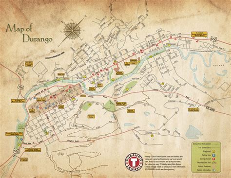 Durango Colorado Map Get Map Update