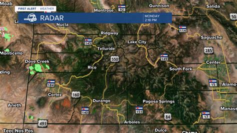 Durango, CO Weather Radar. Use the map search tool if you want to place a location marker on the radar map... Expand. Set page refresh: 1 Minute. 2 Minutes. 5 …. 
