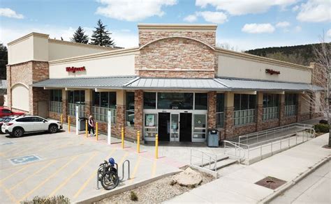 The Walgreens pharmacy at 28 Town Plaza in Durango, CO is conveniently located on the southeast corner of Camino Del Rio and 11th St. The store is spacious and clean, with a wide range of over-the-counter medications, home health products, and prescription drugs available.