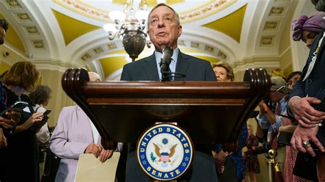 Durbin, No. 2 Senate Democrat, disagrees with change to dress code: 'We need to have standards'