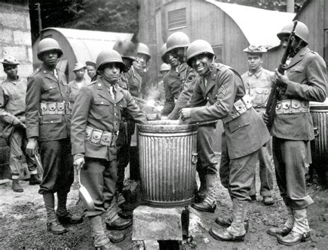 Black Volunteer Infantry Platoons in World War II. Many historians have written about the famous “Buffalo Soldiers” of the all-Black 92nd Infantry Division, who fought with distinction during World War II. February 28, 2023.. 