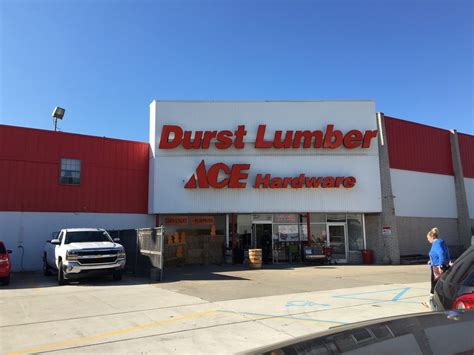 Durst lumber. Durst Lumber Co Hardware & Tools · $$ 3.5 47 reviews on. Website. Website: acehardware.com. Phone: (248) 542-2010. Cross Streets: Near the intersection of 11 Mile Rd and Coolidge Hwy. 