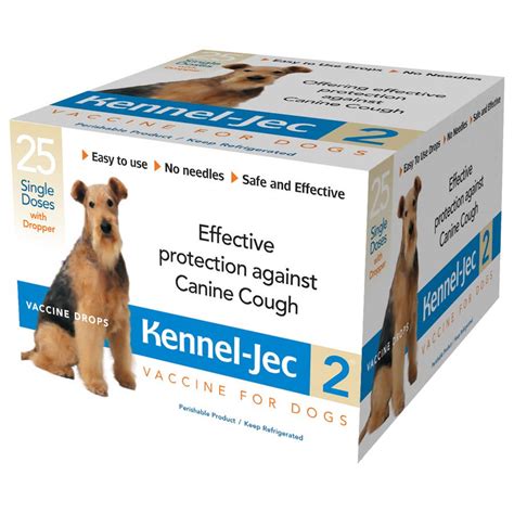 Durvet Kenne-Jec 2 Kennel Cough Dog Vaccine, 1 Dose with …