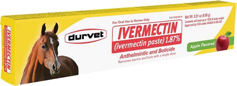 Durvet ivermectin paste for humans.  I don&rsquo;t feel the greatest tod...
