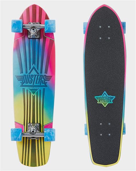 Dusters Keen Prism Blue 31" Cruiser Skateboard - amazon.com