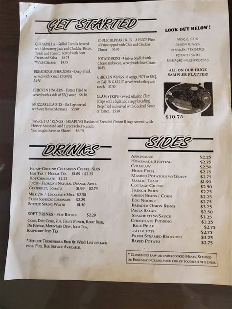 Dutch Country Restaurant in Middlefield - Restaurant menu and …