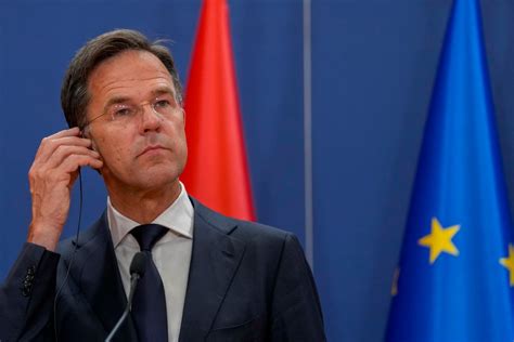 Dutch PM Mark Rutte announces he’s quitting politics