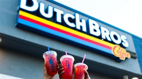 Dutch bros. Dutch Bros Coffee is a fun-loving company serving up specialty coffee, exclusive Rebel energy drinks, teas, sodas and more with endless flavor combinations across the menu. Dutch Bros also gives back to organizations near its communities by donating to both local and national nonprofits throughout the year. 