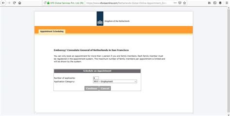 Dutch consulate appointment.  Address and contact details, opening hours and day...