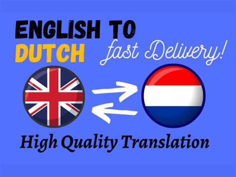 Dutch to English