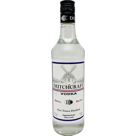 Dutchcraft Vodka prices, stores, tasting notes & market data