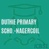 Duthie Primary Scho.-Nagercoil Primary School …