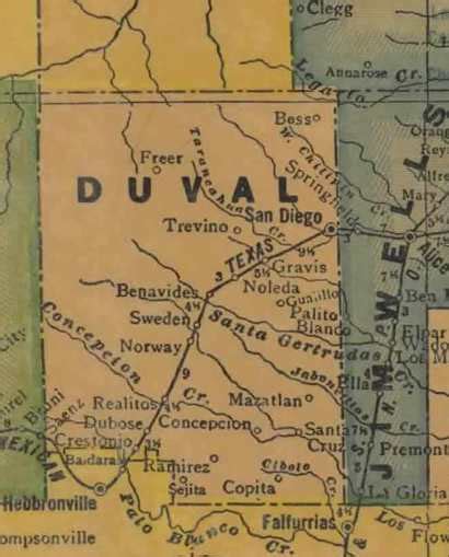 Duval County Texas. - Texas Escapes