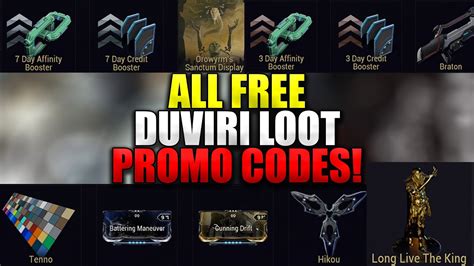 Duviri promo codes. New promo code DUVIRI-FURZE. ... Steel Path Duviri Experience and Lone Story may be fun if you like a challenge, but they are not worth it if you are looking to be time-efficient in terms of Intrinsics and Pathos Clamps. See more posts like this in r/Warframe. subscribers . 