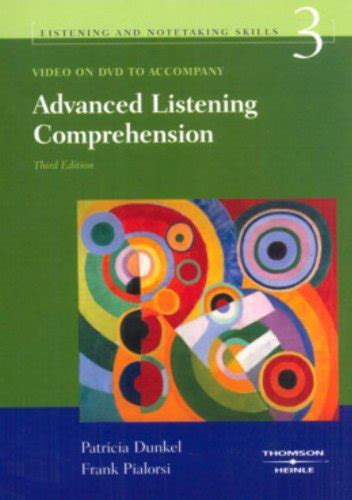 Dvd Video For Advanced Listening Comprehension