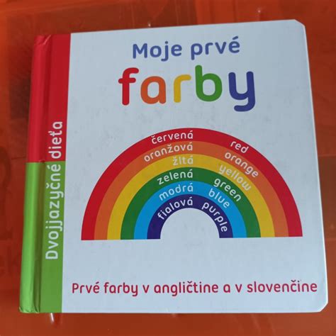 Dvojjazyčné dieťa - Moje prvé farby Fortuna Libri