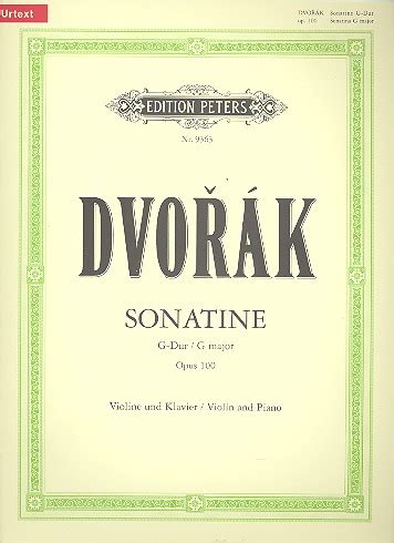 Dvorak - Sonatina per violino