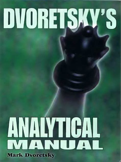 Dvoretsky Mark Analytical Manual Pdf Pdf Txt
