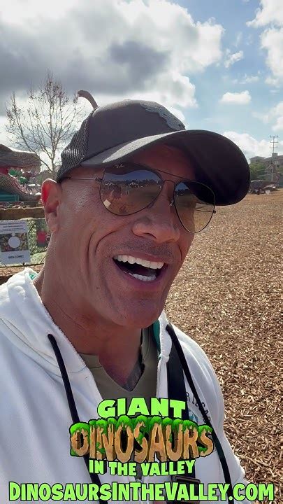 Dwayne "The Rock" Johnson at Dinosaurs in the Valley - YouTube