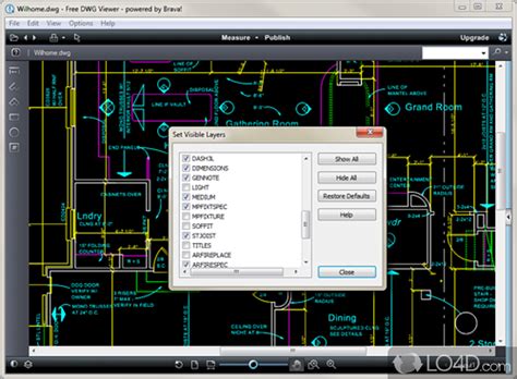 Free viewer for AutoCAD files. Get the latest version. 6.3.0.18. Oct 4, 2010. Advertisement. Free DWG Viewer is a viewer for AutoCAD files that will not be a problem for your pocket, it is totally free. It ca be really useful if you haveto view an AutoCAD file once but you do not usually use that kind of files.. 