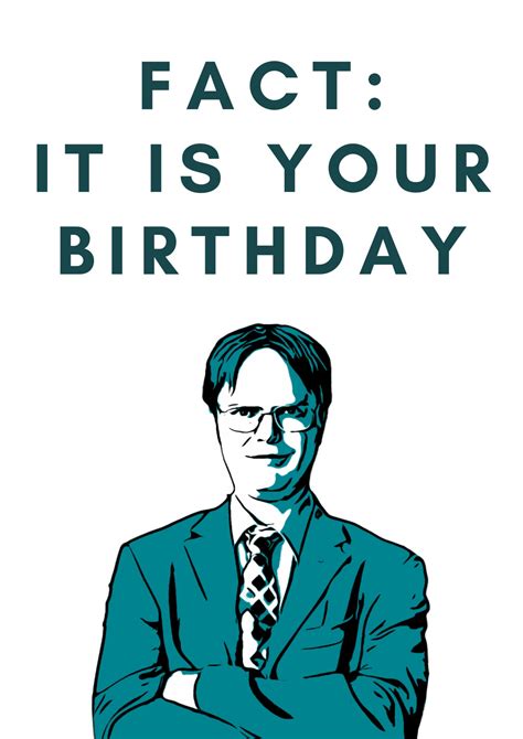 Dwight Schrute Fact - Etsy