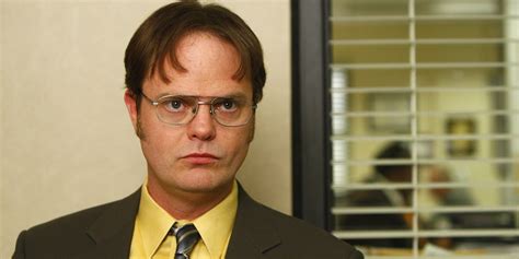 Dwight of the office. Dwight (Rainn Wilson) gives his dictator-inspired acceptance speech for Dunder Mifflin Salesman of the Year at the Northeastern Sales Association. ("Dwight's... 
