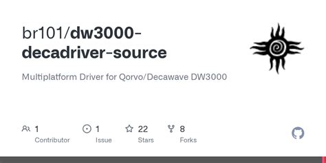 Dwm3000 github.  The DWM3000 Multiplatform Driver for Qorvo/Decawave DW3000...