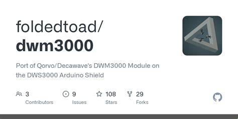 Dwm3000 github. c rtt. md at master · foldedtoad/dwm3000 Project Summary...