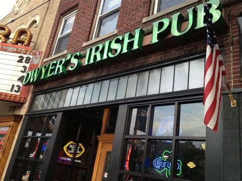 Dwyers irish pub. Specialties: O'Dwyers is a Mom & Pop business and yes we're usually here. From breakfast served at 9 am on weekends to late food service available in our pub we are open up to 17 hours a day. We have homemade soups, daily specials and weekly specials. Don't miss our corned beef and cabbage special every Thursday all day, Happy hour from 3pm to 6pm daily. Established in 2013. Originally, O ... 