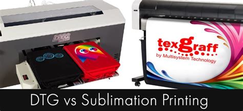 Dye Sublimation Vs DTG (Direct-to-Garment) Advantages