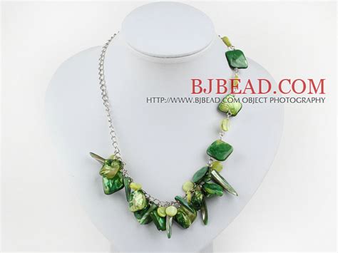 Dyed Shell, Dyed Shell Jewelry, Dyed Shell Necklace - Bjbead.com