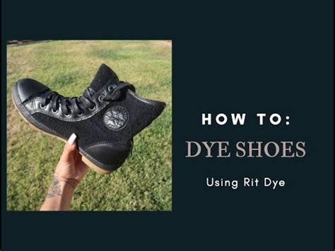 Dyeing Shoes Black: Revitalize Your Footwear with Style and Ease