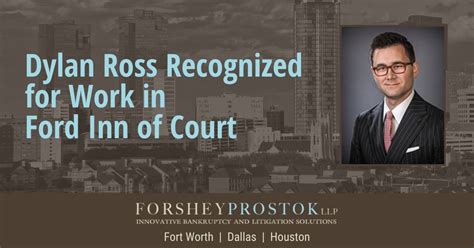 Dylan Ross - Associate Attorney - Forshey Prostok LLP Business ...