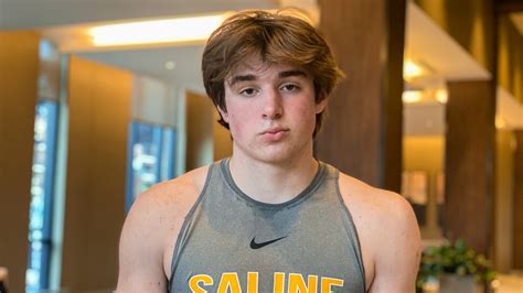 — Dylan Mesman (@DylanMesman) April 26, 2023. ... The Saline, Mich., product is the No. 390 overall recruit in the class, per 247Sports. Next: Projected starting 5 with Malik Hall back .. 