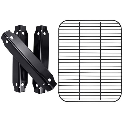 Dyna grill parts. 101-03005-R Heat tent for some Dyna-Glo grills. Porcelain enameled steel. Sold individually. Fits Dyna-Glo DGP350SNP and DGP700SSB model grills. May fit other models. This heat tent replaces original Dyna-Glo part 101-03005. Part Number: DG1-101-03005-R. Dimension Front-to-Back: 14 7/8”. 
