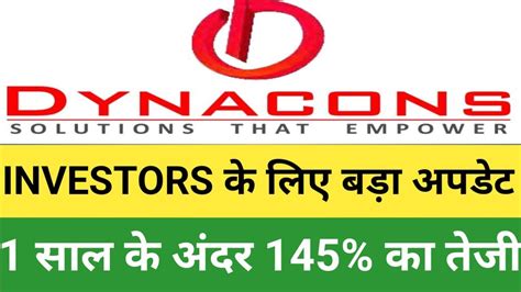 Dynacons Systems Solutions Ltd. Check why Dynacons …