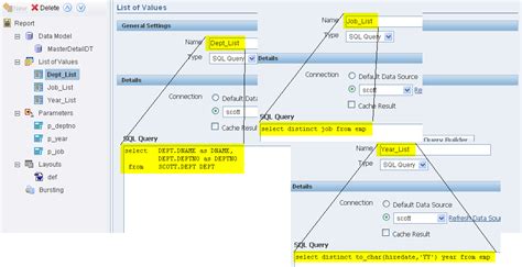 Dynamic Queries with Data Templates