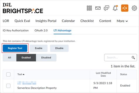 Dynamic Registration - D2L