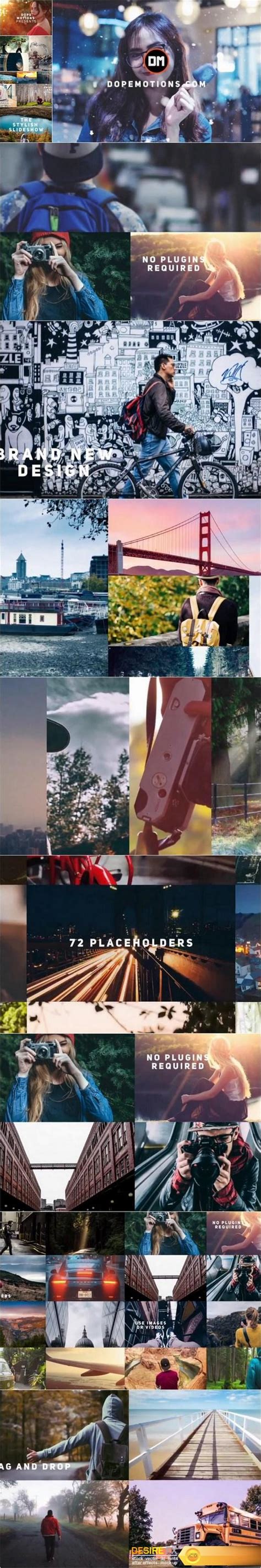Dynamic Slideshow After Effects Templates Motion Array