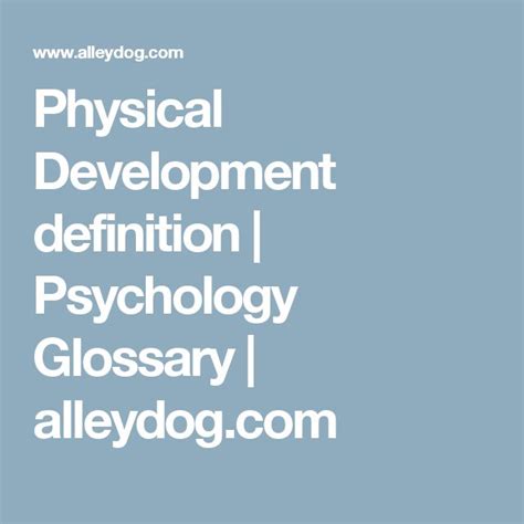 Dynamic Trait definition Psychology Glossary AlleyDog.com