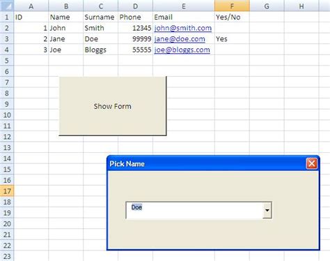 Dynamic listview control in excel vba - Stack Overflow