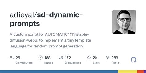 Dynamic prompts automatic1111.  A custom script for AUTOMATIC1111/stable-...